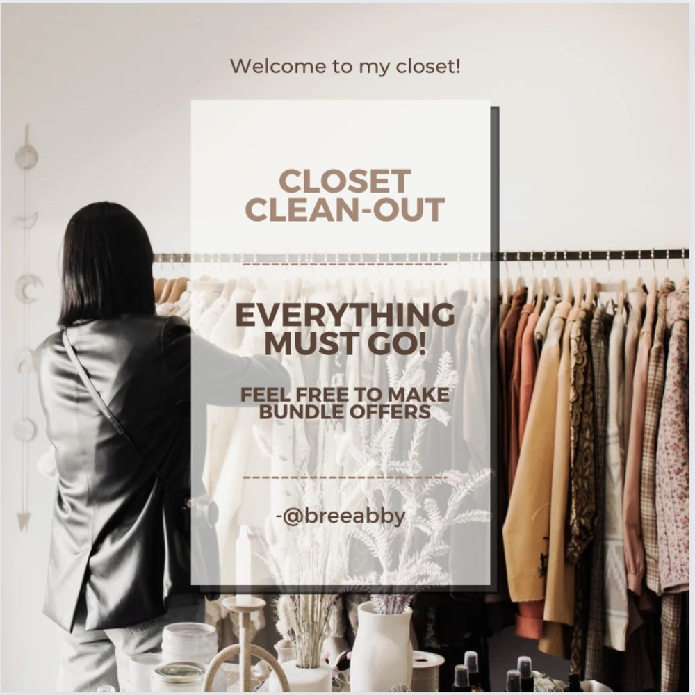 Closet Clean Out